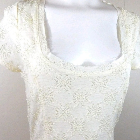 Free People Daisy Godet Stretch Lace Mini Dress - Picture 2 of 4